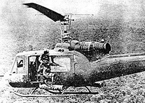 Door Gunner in Action