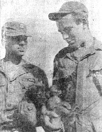 PFC Wyman Swinton, SP4 Dan Schraufnagel