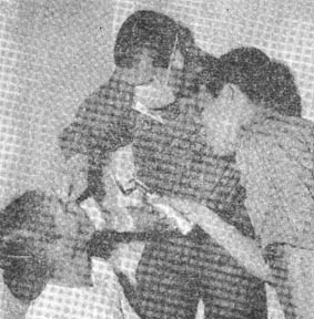 Dentist at work