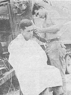 "Barber" PFC Albert Warfield