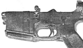 Inside parts lower receiver