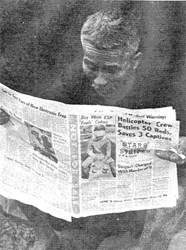 Reading the news