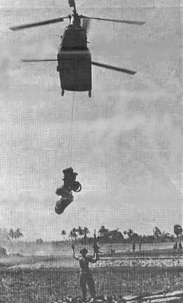 Chinook brings supplies
