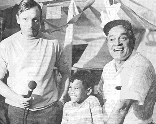 Neil Armstrong and Bob Hope