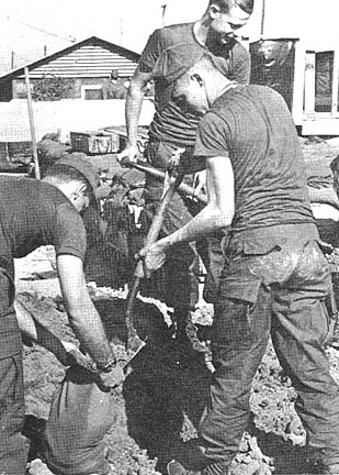 Filling Sandbags
