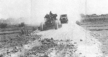 Opening a road
