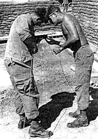 SP5 Jerry Pyles and SP Ed Szymanski