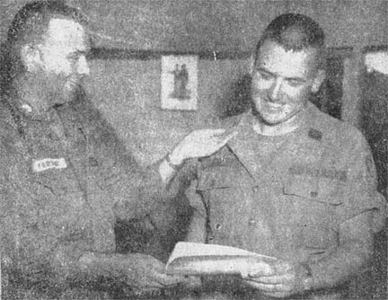 Lt. Col. Herbert Forsythe, Cpt. Richard Page