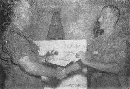 Lt. Col. William Davis, MSG Roy Henry