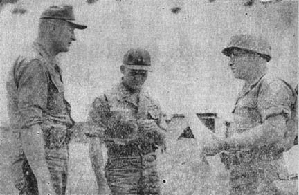 MG Fred Weyand, MG John Tillson, Col. Thomas Tarplay