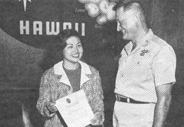 Jean S. Matsushige, Col. John M. Farnell
