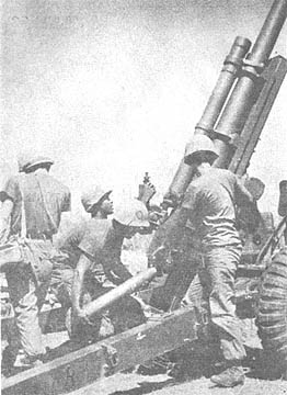 105mm howitzer of 1/8th