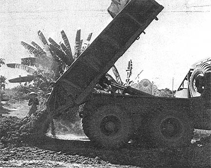 Dumping Laterite
