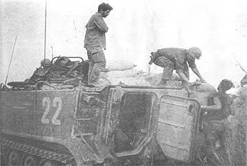 Loading rice