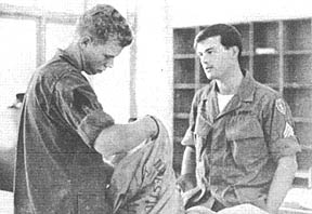 Sgt. Mark Beamer and Jim Bingham