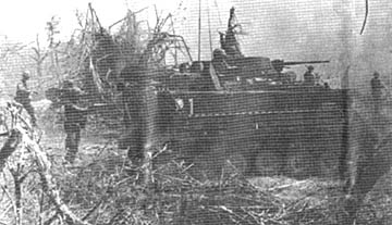 1st Brigade on the attack