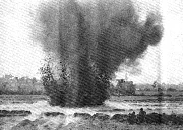 65th Engineer Bn. blowing anti-tank mine