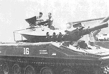 Sheridan tank