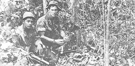 SP4 Lozano, 1LT Campbell