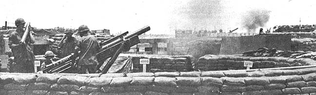 1/8th Artillery howitzers