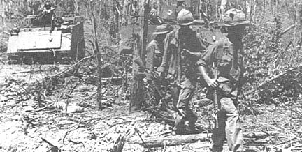 1/5th (Mech.) soldiers