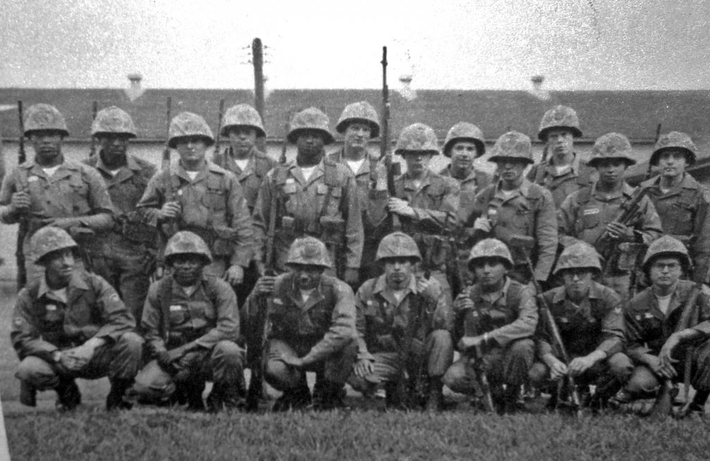 Platoon in HQ & HQ Troop in '65 before we deployed to Vietnam from Schofield Barracks, Hawaii