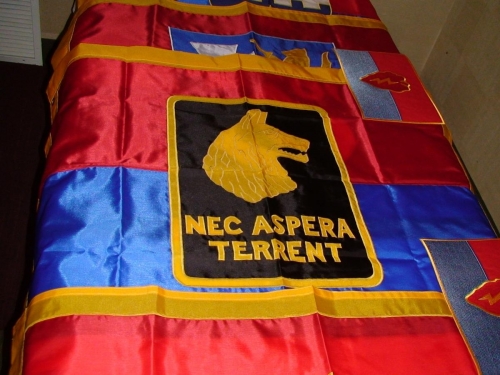 25TH WOLFHOUND FLAG